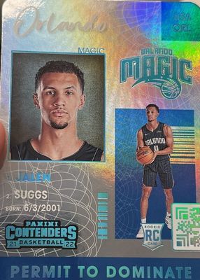 2021 Contenders #5 Permit to Dominate /(SSP)