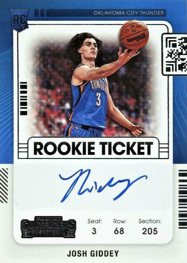 Josh Giddey Basketball Cards Price Guide - Sports Card Investor