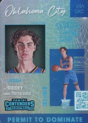 2021 Contenders #6 Permit to Dominate /(SSP)