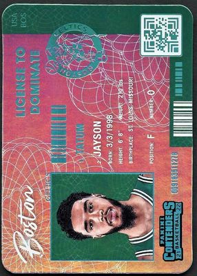 2021 Contenders #14 License to Dominate /(SSP)