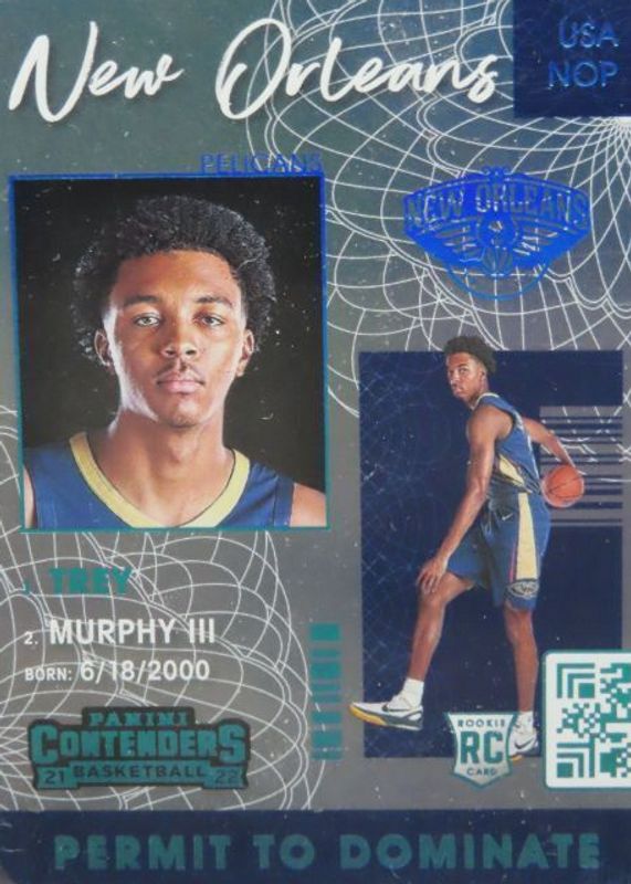 2021 Contenders #17 Permit to Dominate /(SSP)