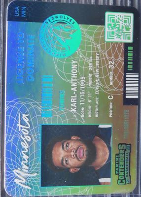 2021 Contenders #22 License to Dominate /(SSP)