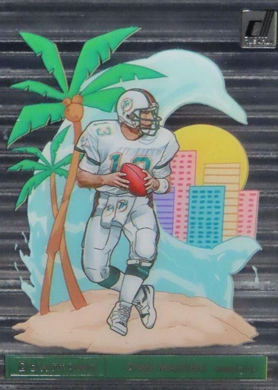Dan Marino 2021 Clearly Donruss #D-2 Downtown /(SSP) RAW