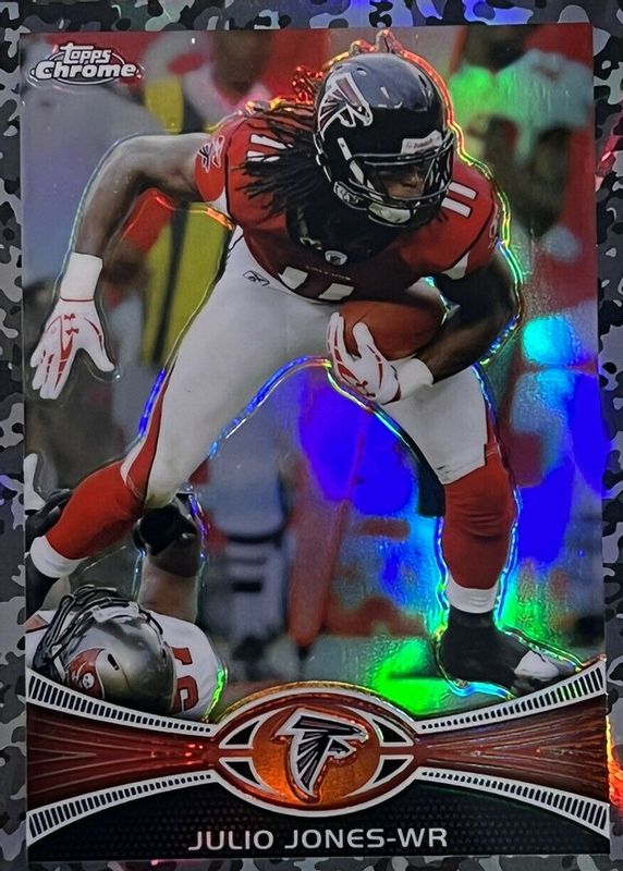 Julio Jones 2012 Topps Chrome #217 Camo Refractor /499 PSA 10