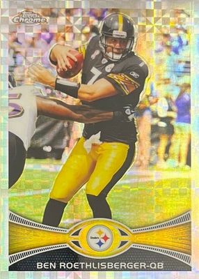 2012 Topps Chrome #182 X-Fractor