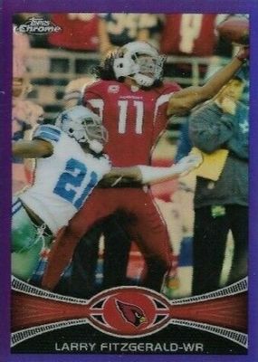 2012 Topps Chrome #141 Purple Refractor /499