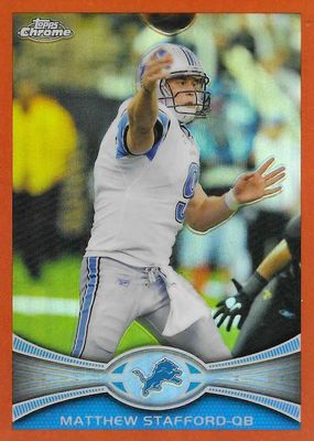 2012 Topps Chrome #126 Orange Refractor