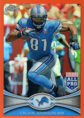 2012 Topps Chrome #115 Orange Refractor