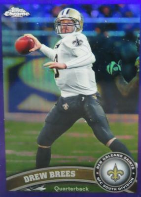 2011 Topps Chrome #130 Purple Refractor /499