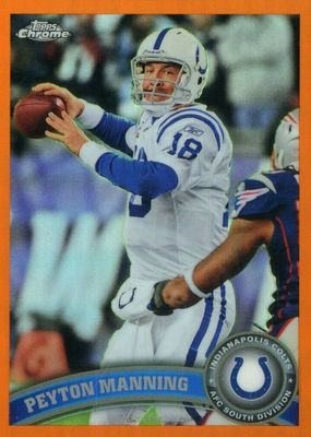 2011 Topps Chrome #110 Orange Refractor