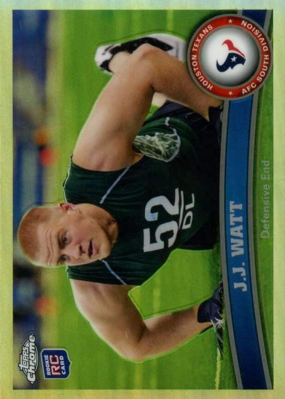 JJ Watt 2011 Topps Chrome #104 Refractor Rookie SGC 10