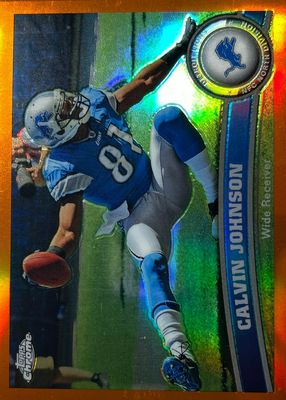 2011 Topps Chrome #8 Orange Refractor