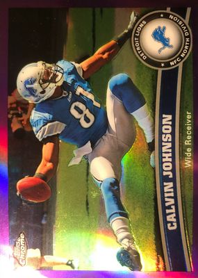 2011 Topps Chrome #8 Purple Refractor /499