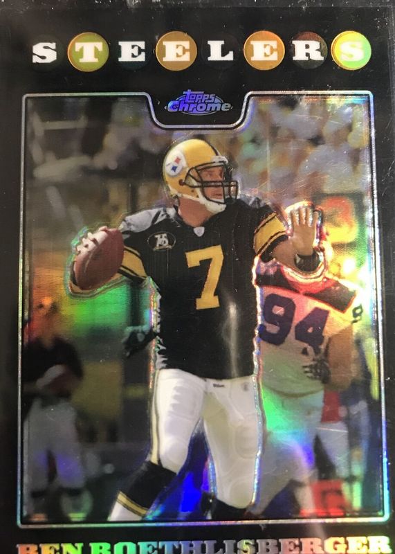 Ben Roethlisberger 2008 Topps Chrome #TC12 Refractor PSA 10