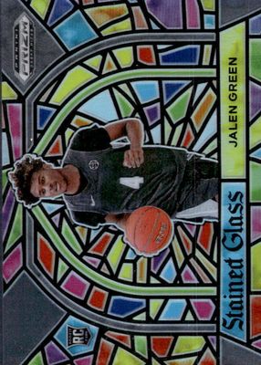 2021 Prizm Draft Picks #4 Stained Glass /(SSP)