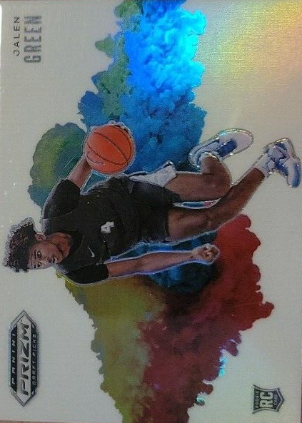 Jalen Green 2021 Prizm Draft Picks #4 Color Blast /(SSP) Price