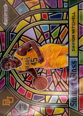 2021 Prizm Draft Picks #10 Stained Glass /(SSP)