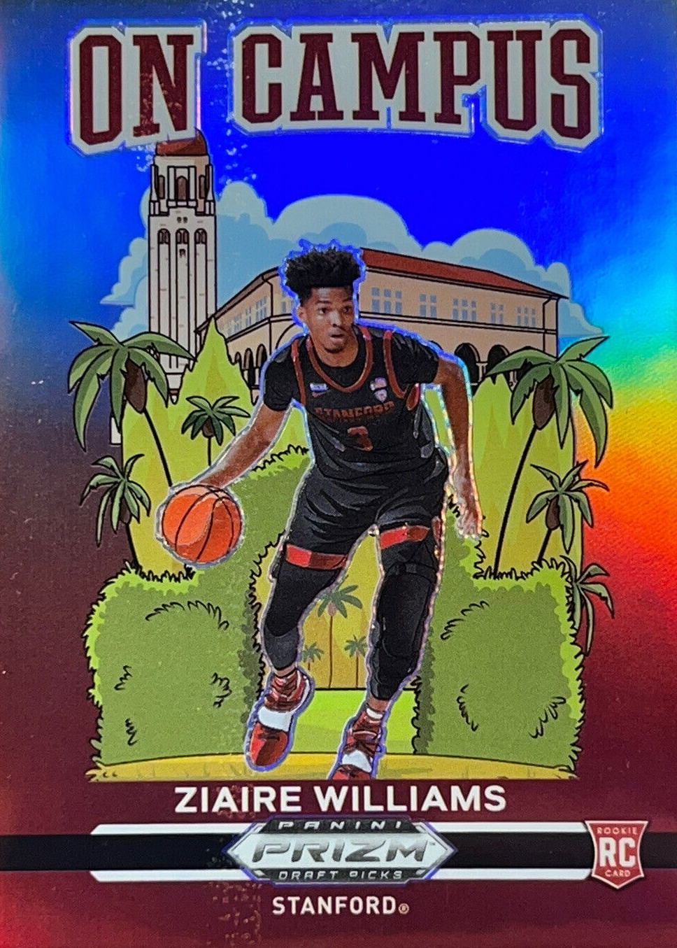 Ziaire Williams 2021 Prizm Draft Picks #12 On Campus /(SSP) Price