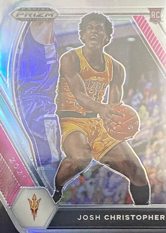 Josh Christopher 2021 Prizm Draft Picks #22 Silver Rookie RAW