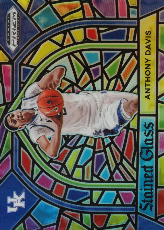 Anthony Davis 2021 Prizm Draft Picks #13 Stained Glass /(SSP) PSA 10