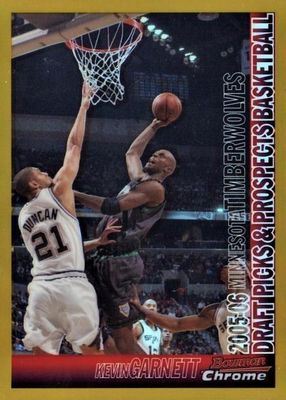 2005 Bowman #110 Chrome - Gold Refractor /50