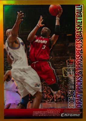 2005 Bowman #90 Chrome - Gold Refractor /50