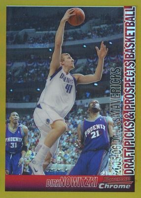 2005 Bowman #10 Chrome - Gold Refractor /50
