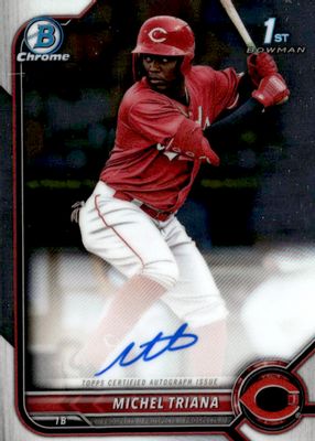 2022 Bowman #CPA-MT Chrome Prospect Auto (1st)