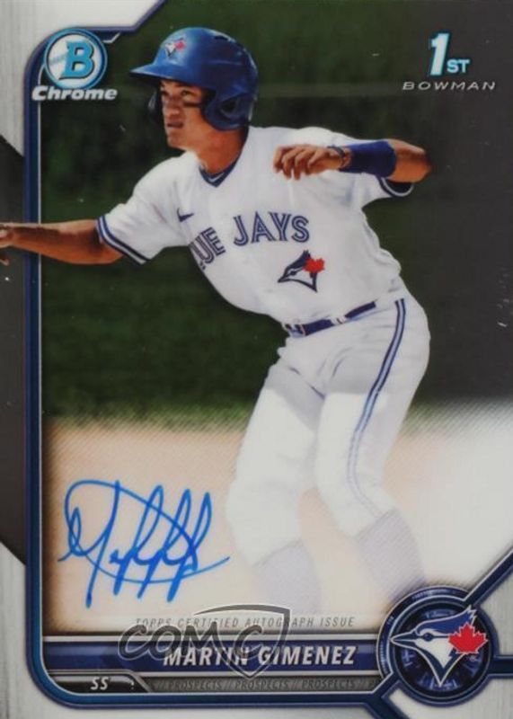 2022 Bowman #CPA-MGZ Chrome Prospect Auto (1st)