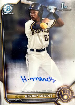 2022 Bowman #CPA-HM Chrome Prospect Auto (1st)