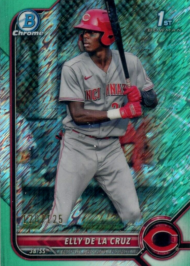 Elly De La Cruz 2022 Bowman Mega Box Chrome Prospects - Mojo Refractor  #BCP-50 Price Guide - Sports Card Investor