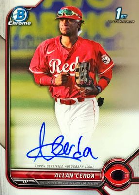 2022 Bowman #CPA-AC Chrome Prospect Auto (1st)