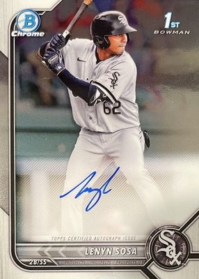 2022 Bowman #CPA-LS Chrome Prospect Auto (1st)