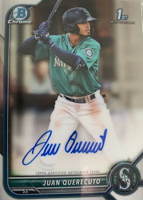 2022 Bowman #CPA-JQ Chrome Prospect Auto (1st)