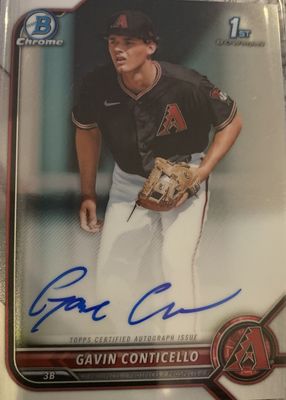 2022 Bowman #CPA-GC Chrome Prospect Auto (1st)