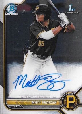 2022 Bowman #CPA-MF Chrome Prospect Auto (1st)