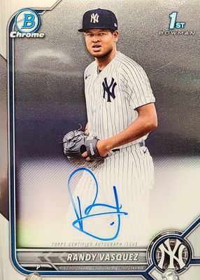 2022 Bowman #CPA-RV Chrome Prospect Auto (1st)