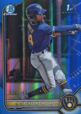 2022 Bowman #BCP-79 Chrome Prospects - Blue Refractor /150 (1st)