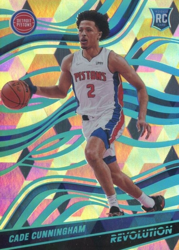 Cade Cunningham 2021 Revolution #120 Cubic /50 Rookie RAW