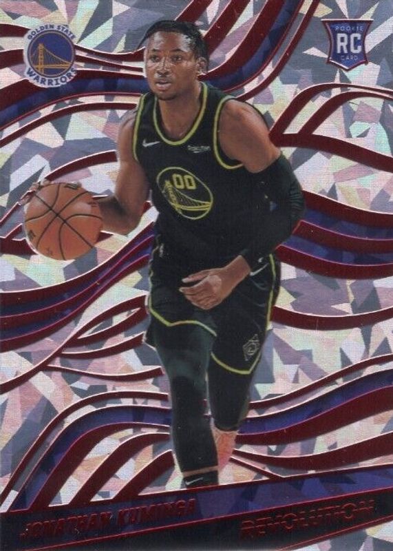 Jonathan Kuminga 2021 Revolution #108 Chinese New Year Rookie SGC 10