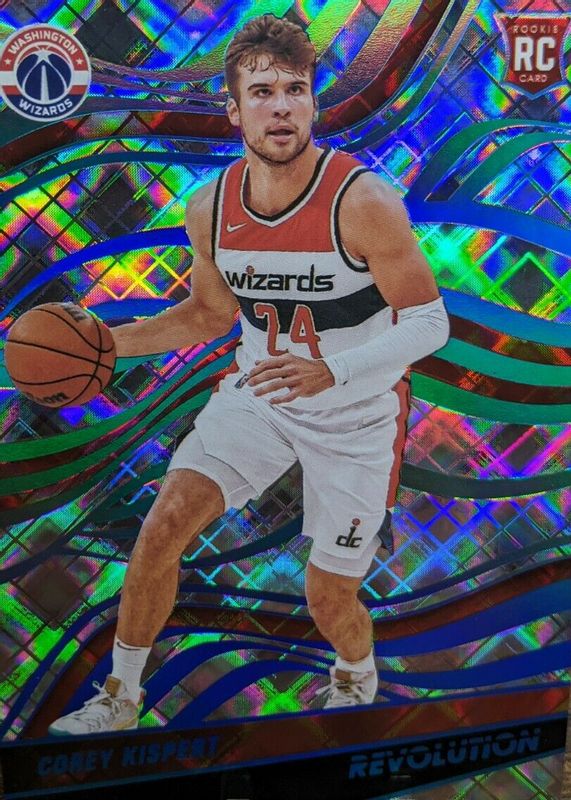 Corey Kispert 2021 Revolution #136 Cosmic /99 Rookie RAW