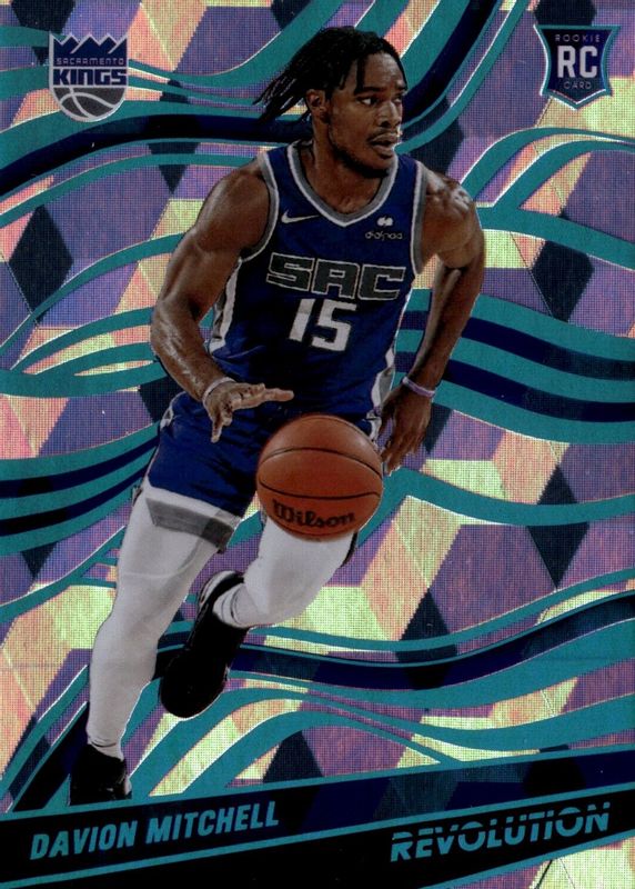 Davion Mitchell 2021 Revolution #135 Cubic /50 Rookie RAW