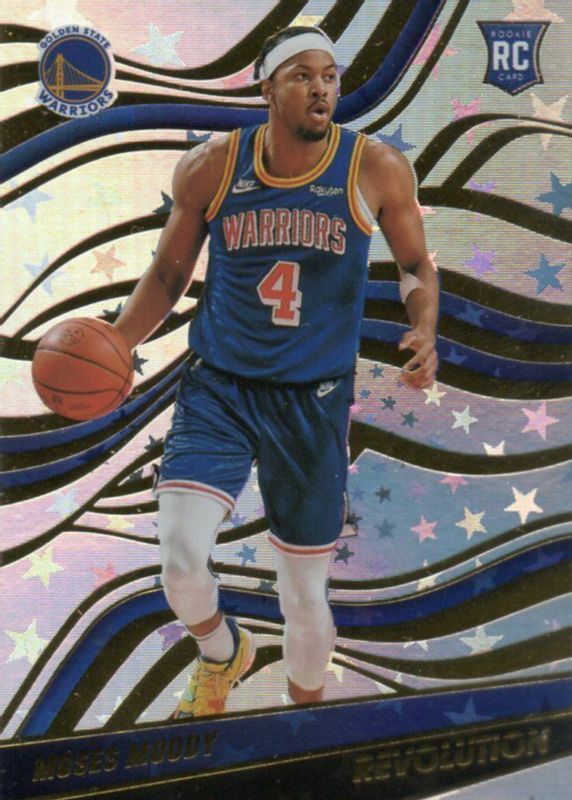 Moses Moody 2021 Revolution #104 Astro Rookie RAW