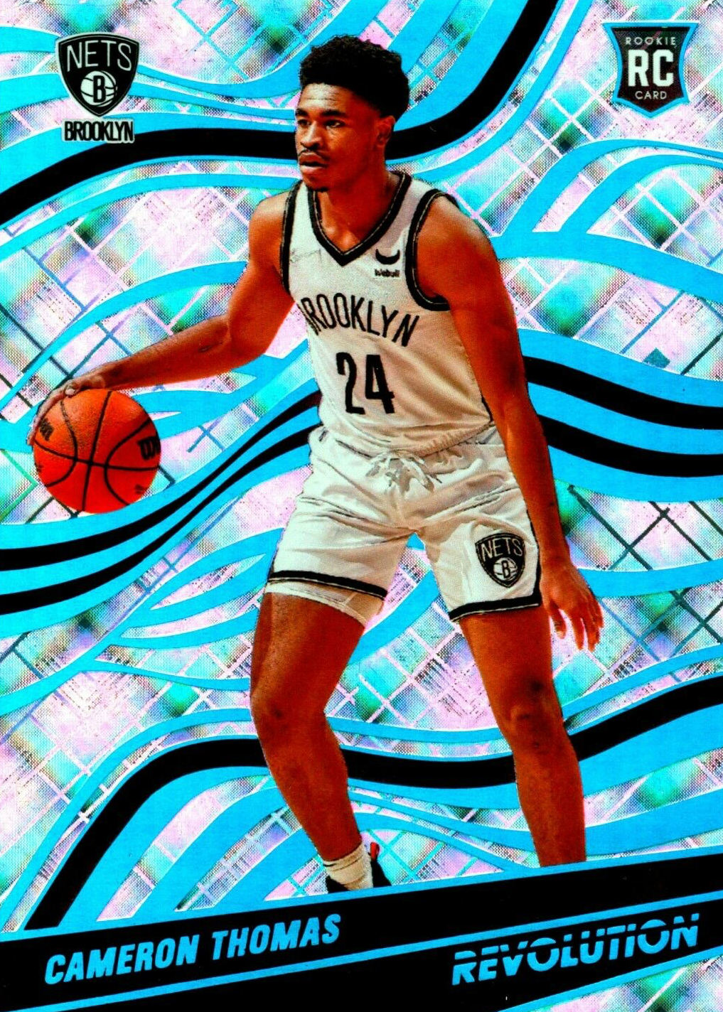 Cam Thomas 2021 Revolution #109 Cosmic /99 Price Guide - Sports