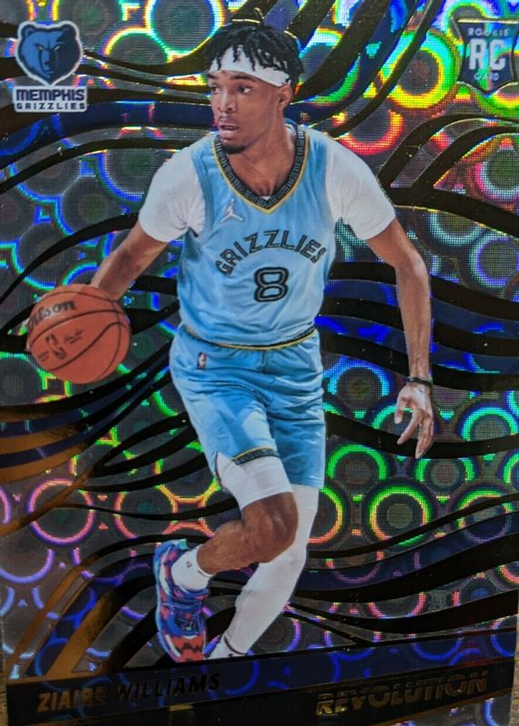 Ziaire Williams 2021 Revolution #105 Groove Rookie RAW