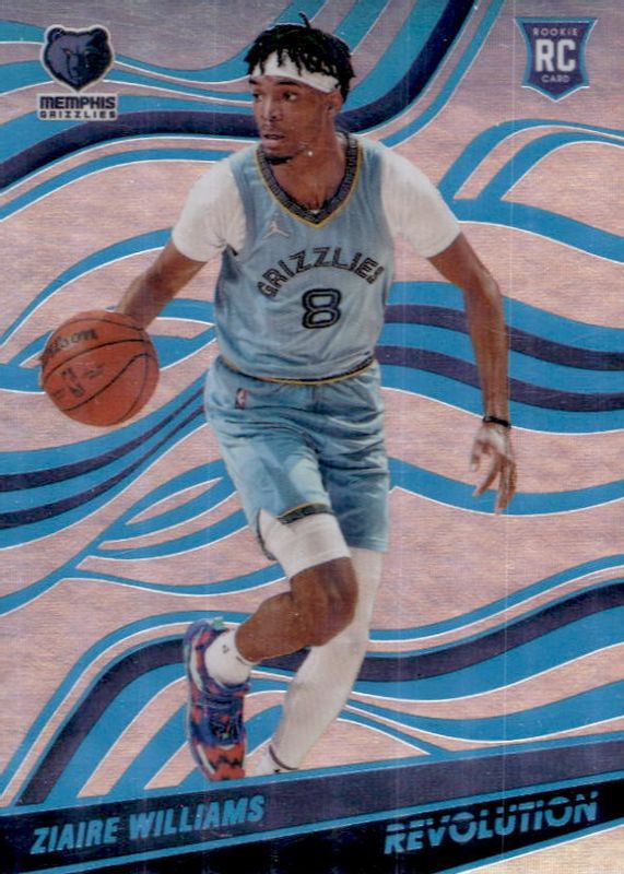 Ziaire Williams 2021 Revolution #105 NBA 75th Anniversary /75 Rookie SGC 10