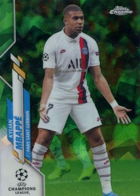 2019 Topps Chrome UEFA Champions League Sapphire Edition #26 Green /75