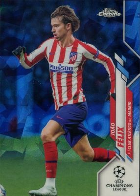 2019 Topps Chrome UEFA Champions League Sapphire Edition #25 SP Variation