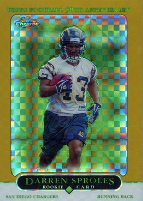 2005 Topps Chrome #239 Gold X-Fractor /399