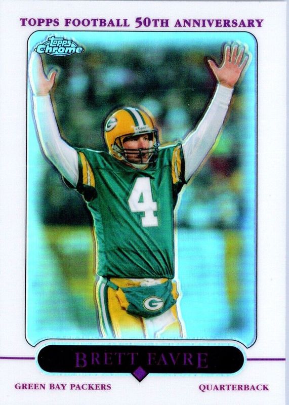 Brett Favre 2005 Topps Chrome #139 Refractor PSA 10